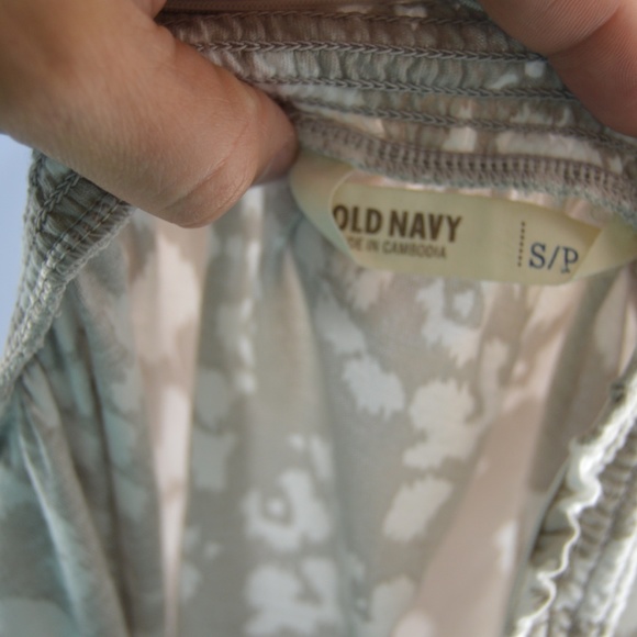 🔴 Old Navy Floral Strapless Crop Top - Picture 5 of 8